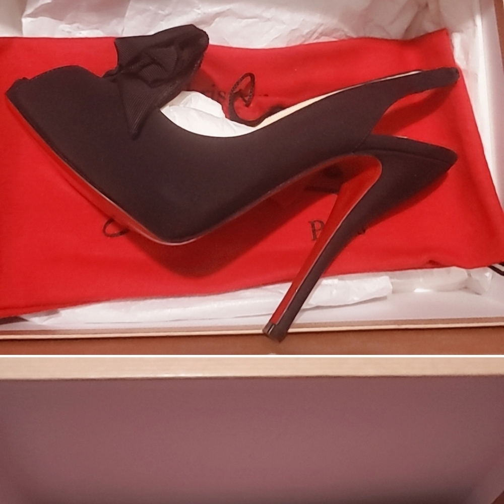 Christian Louboutin Black High Heel Pumps